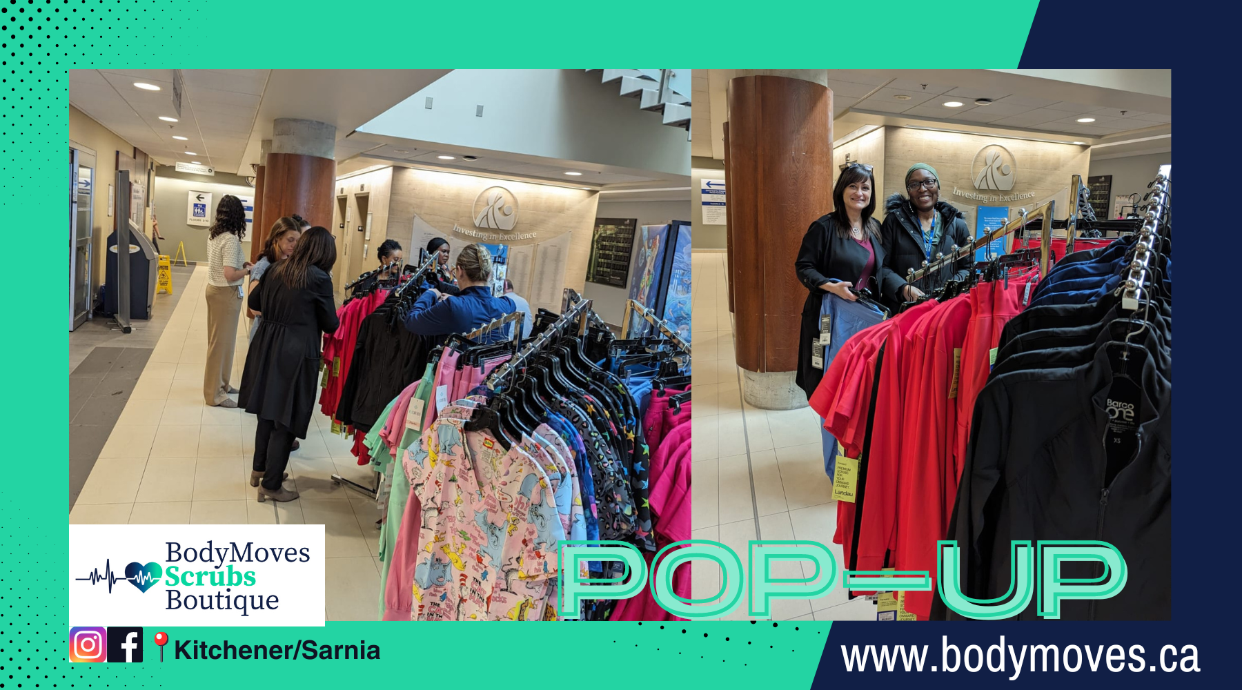 BodyMoves Scrubs Boutique Hosts Successful Pop-up at St. Mary’s Hospital